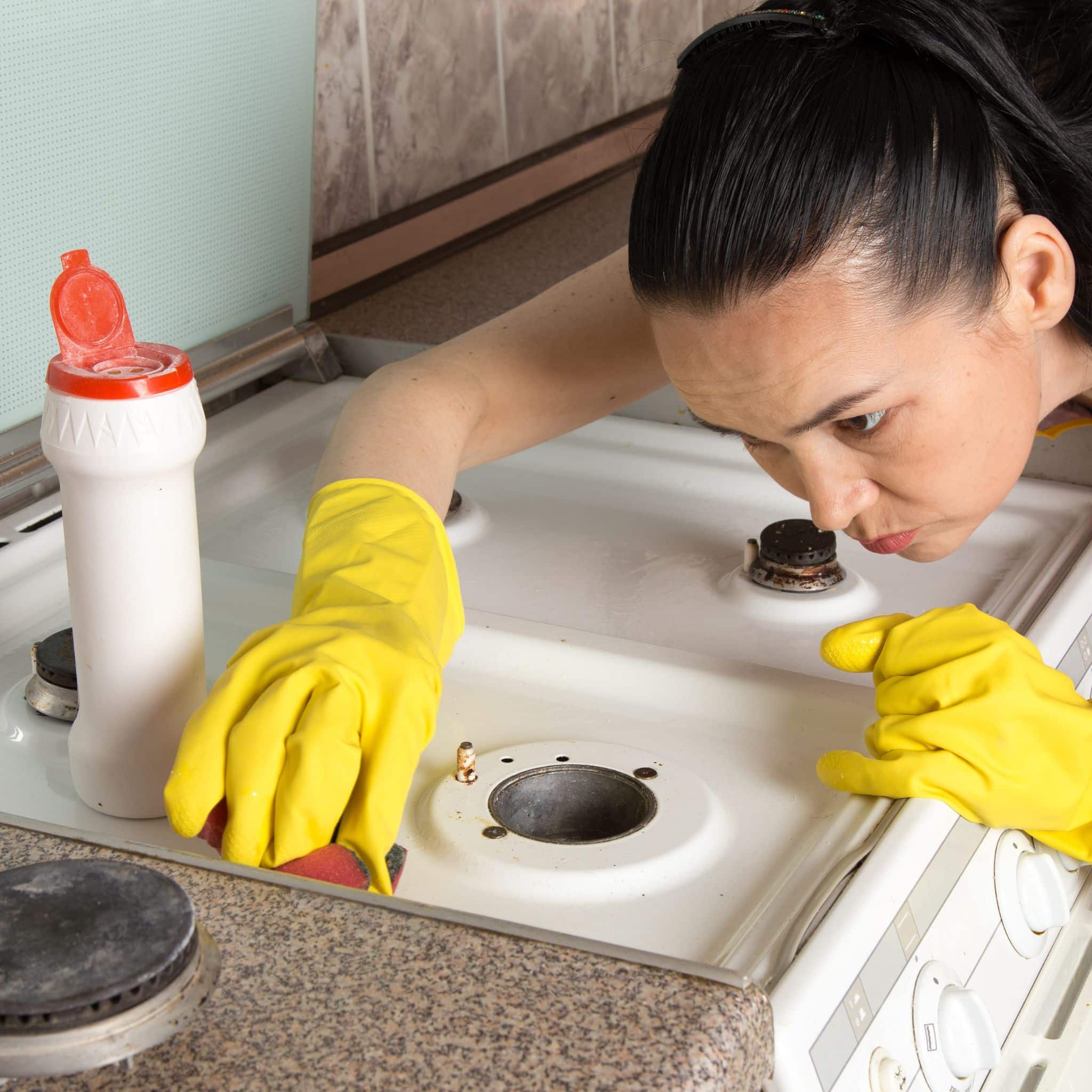 Clogged drain causing bad smell