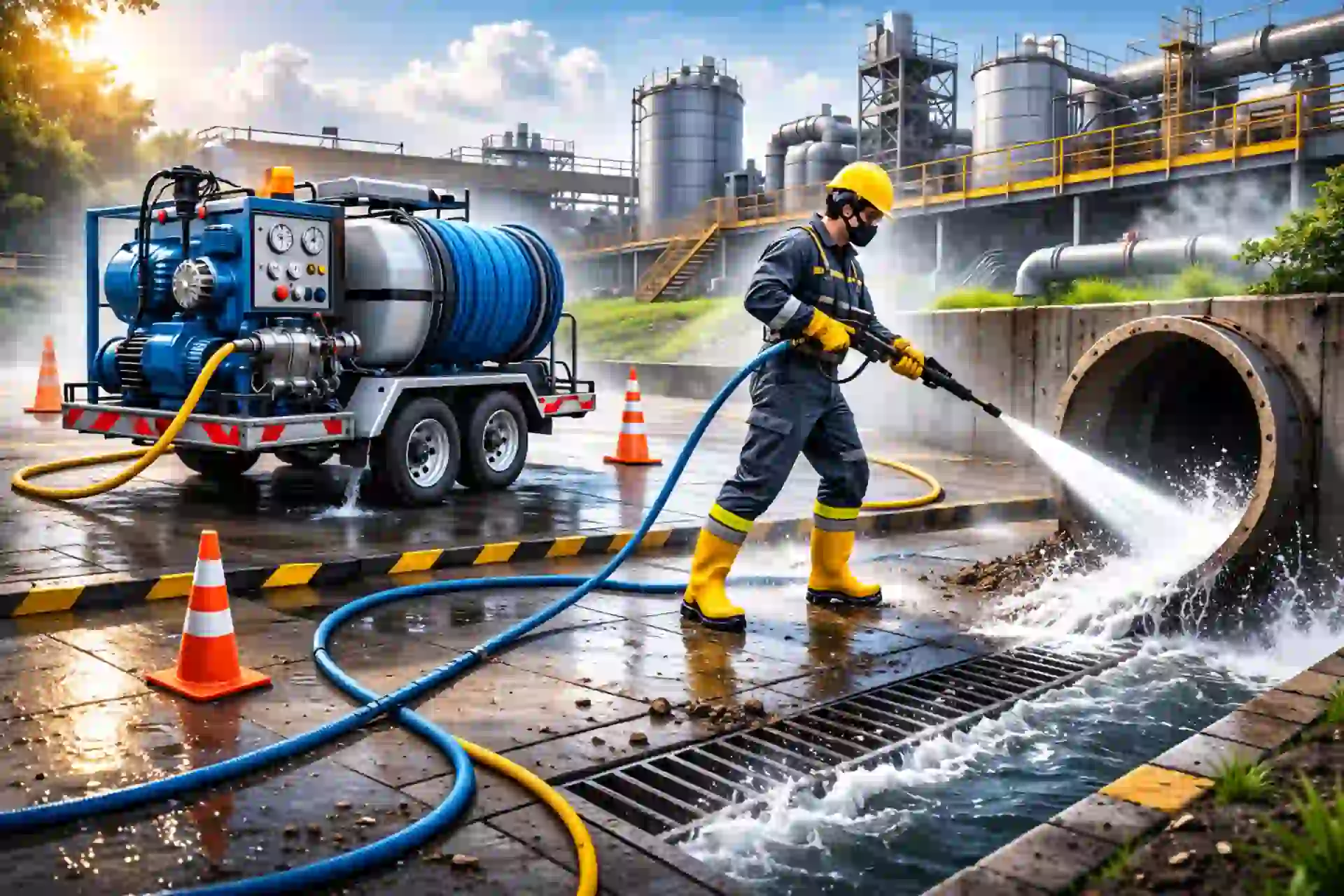 High-Pressure Water Jetting