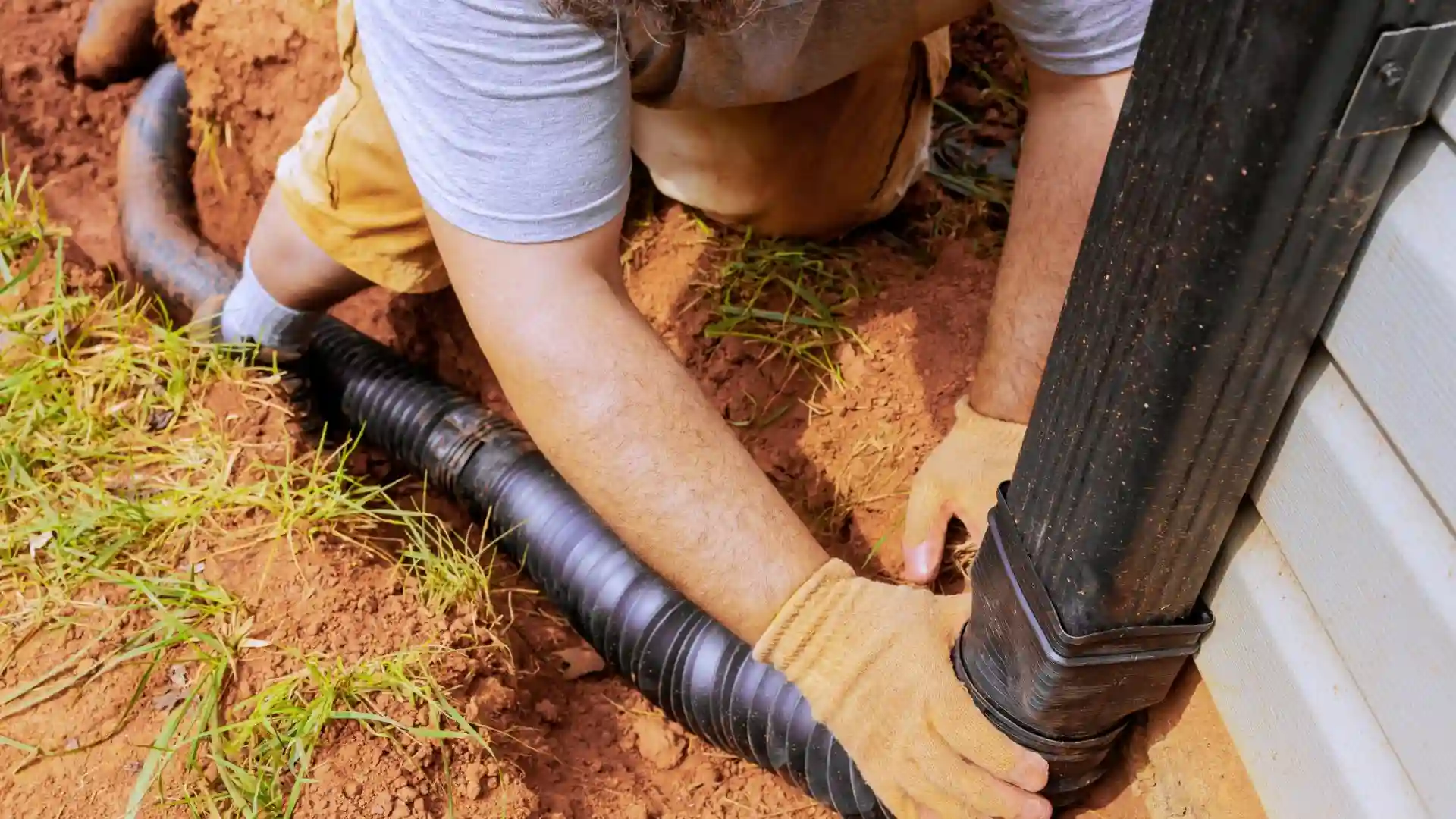 Local drainage professional