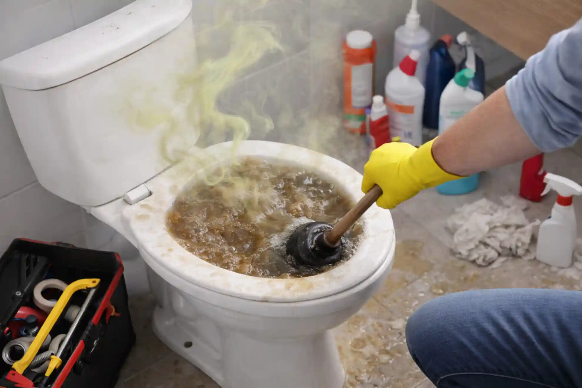 Toilet Overflowing? What to Do Before Engineers Arrive