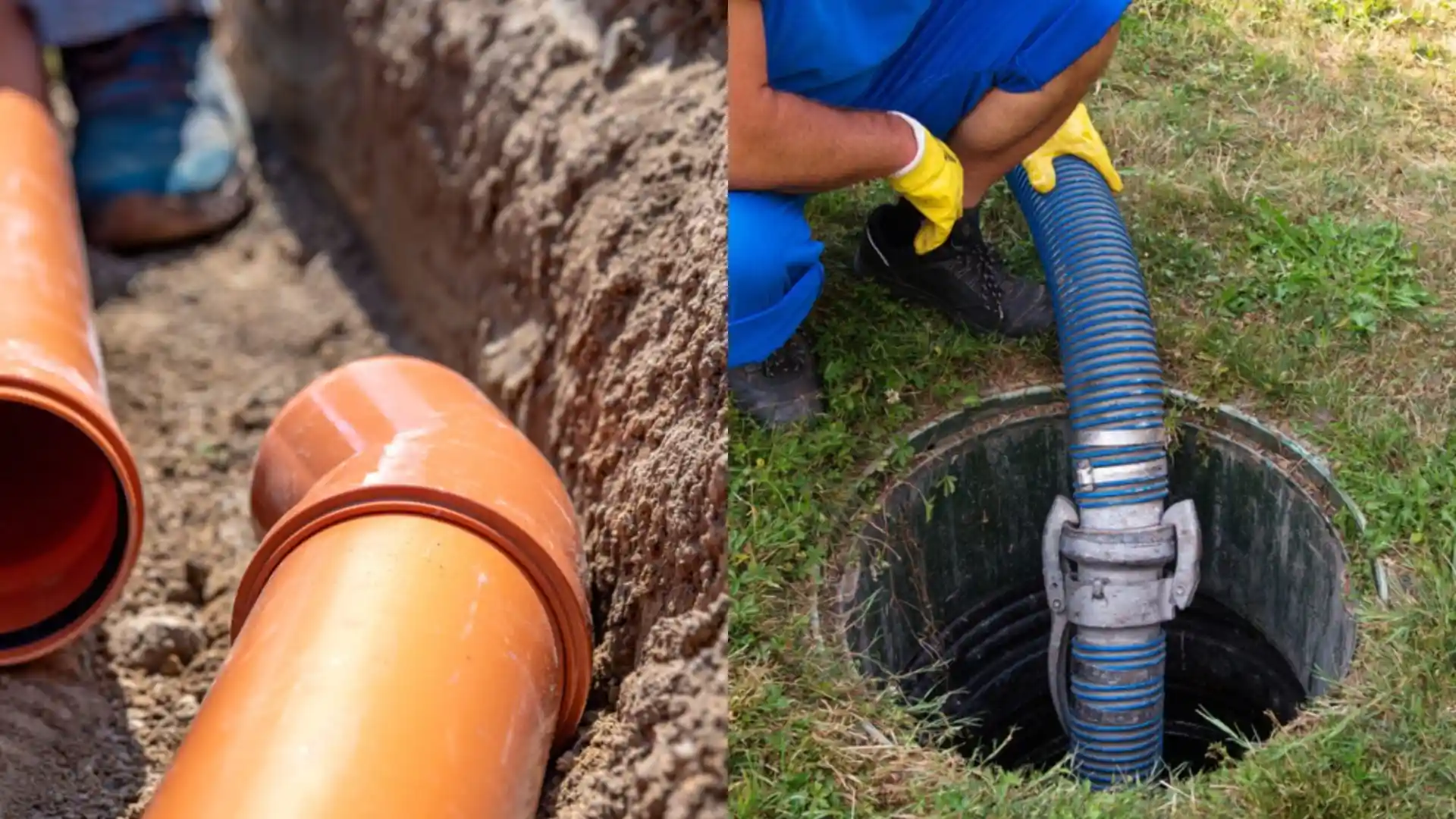 professional drain pipe unblocking