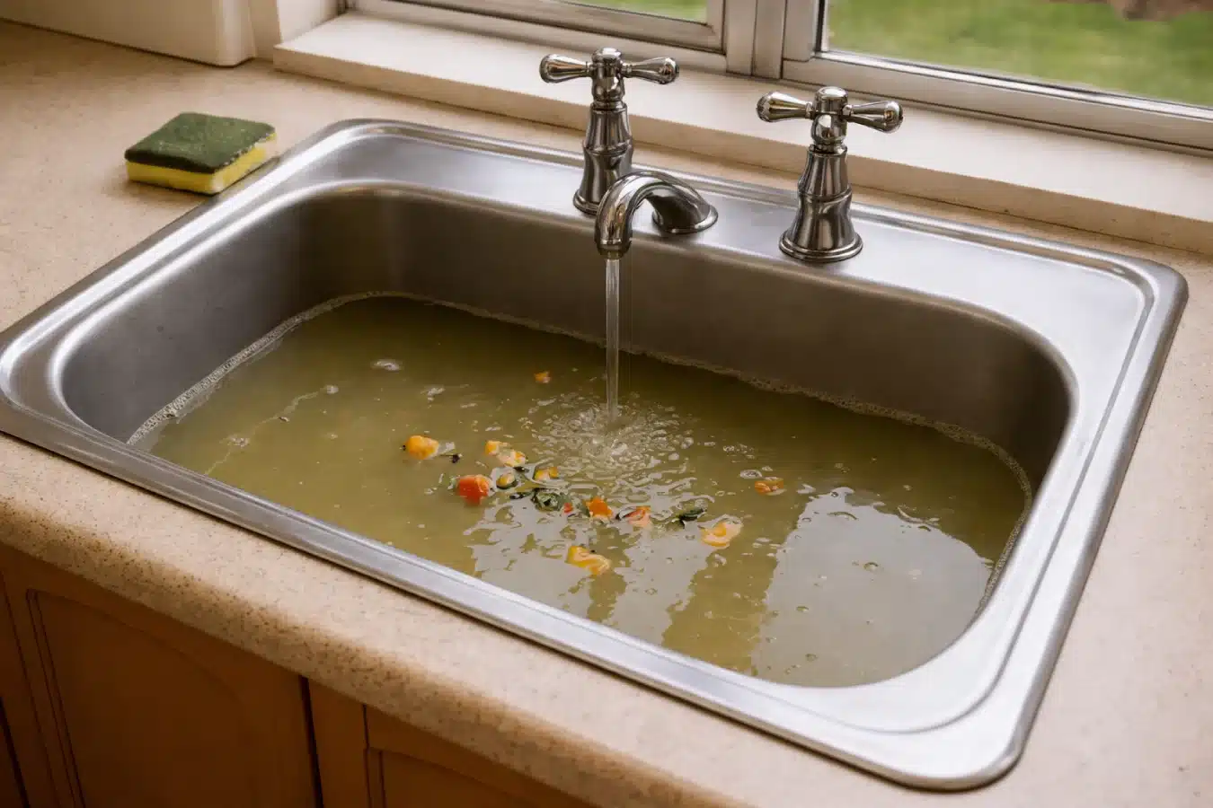Clogged Kitchen Sinks