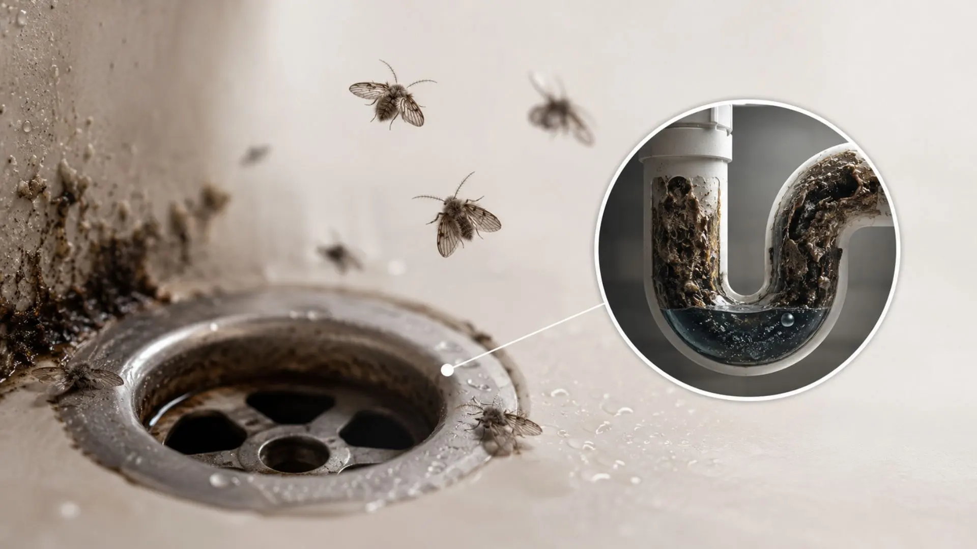 What are Drain Flies