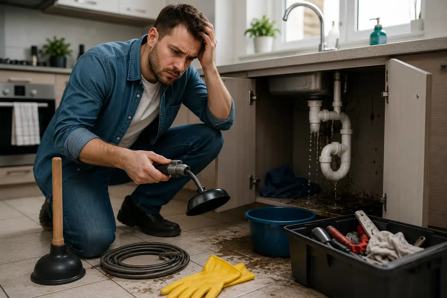 Should You Try Clearing the Blockage Yourself