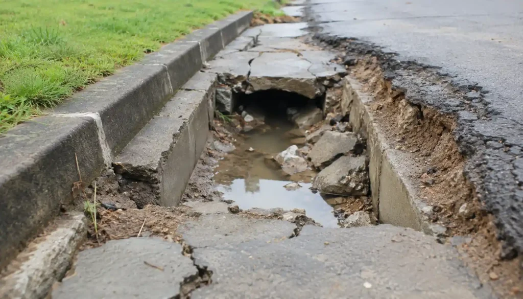 What Does a Damaged Drainage System