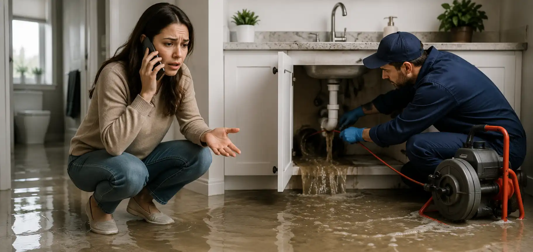 Who Should You Call for an emergency blocked drain First?