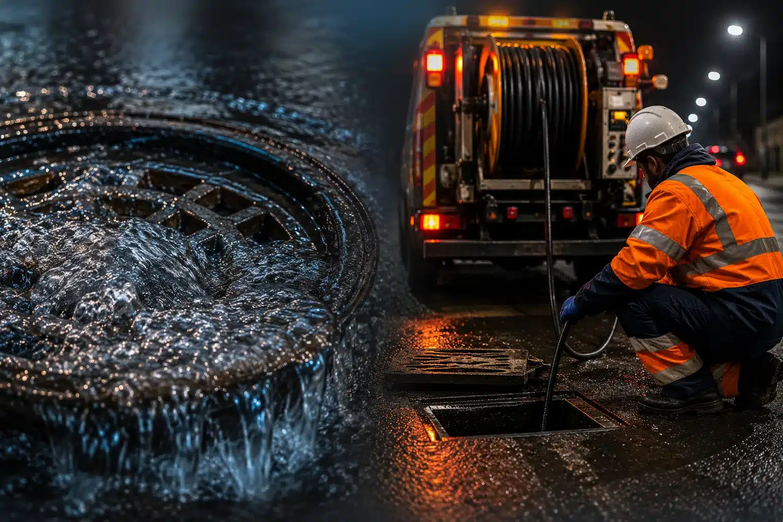 emergency blocked drain