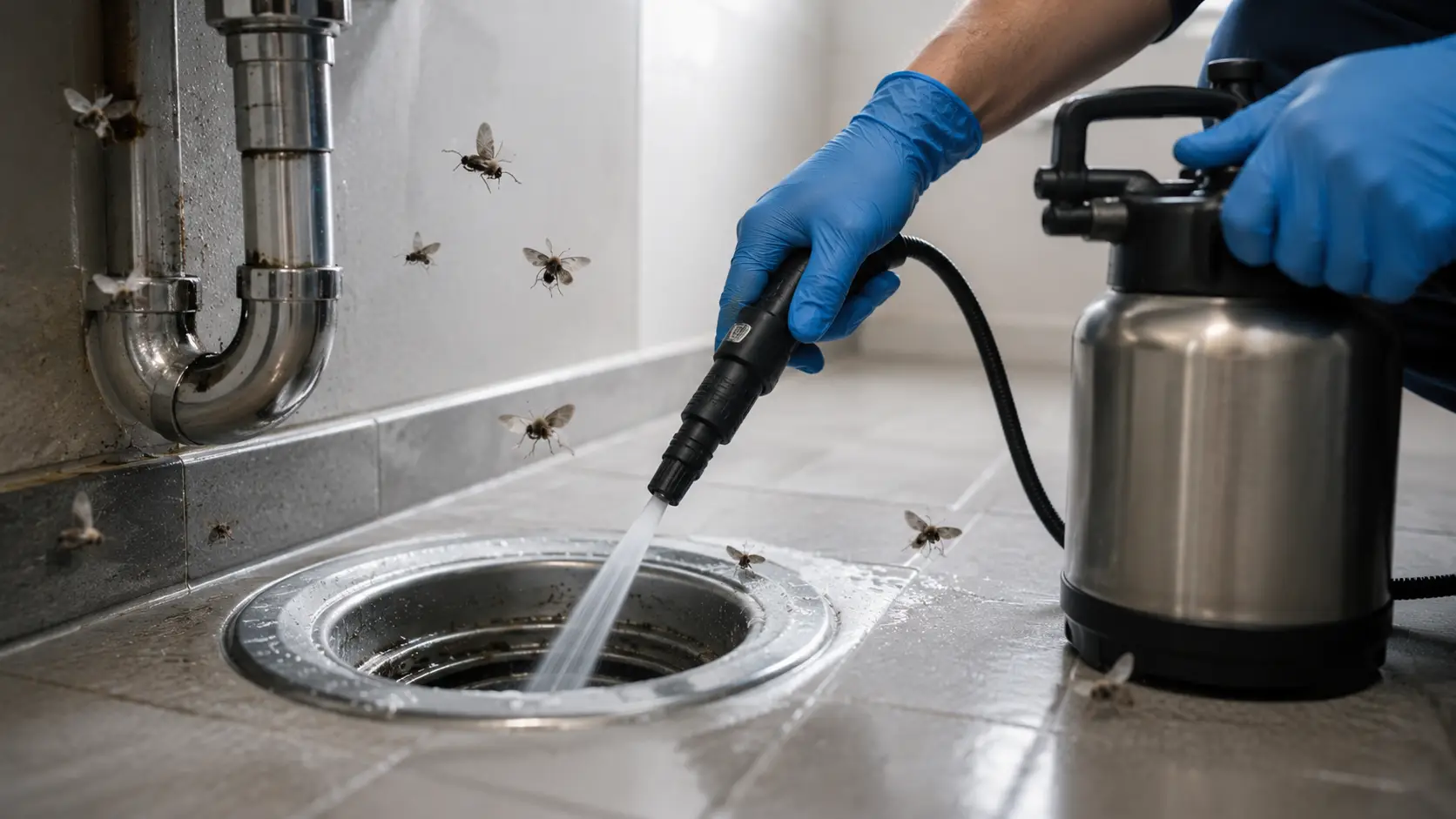 Drain Fly Removal Service
