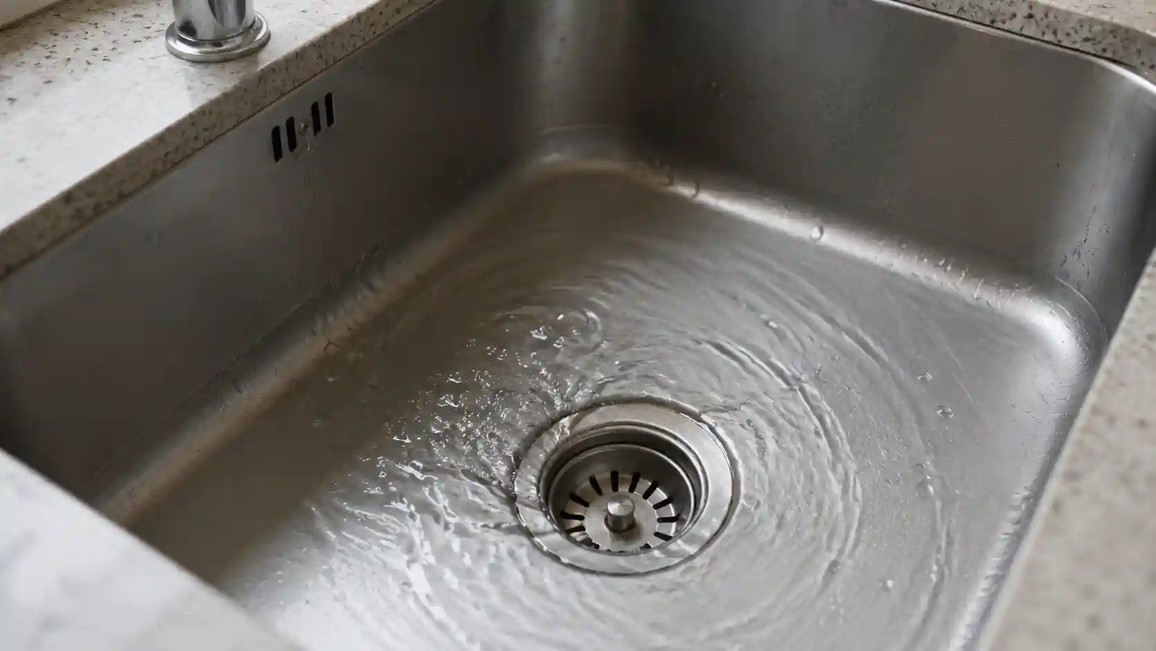 Water Is Draining More Slowly Than Normal