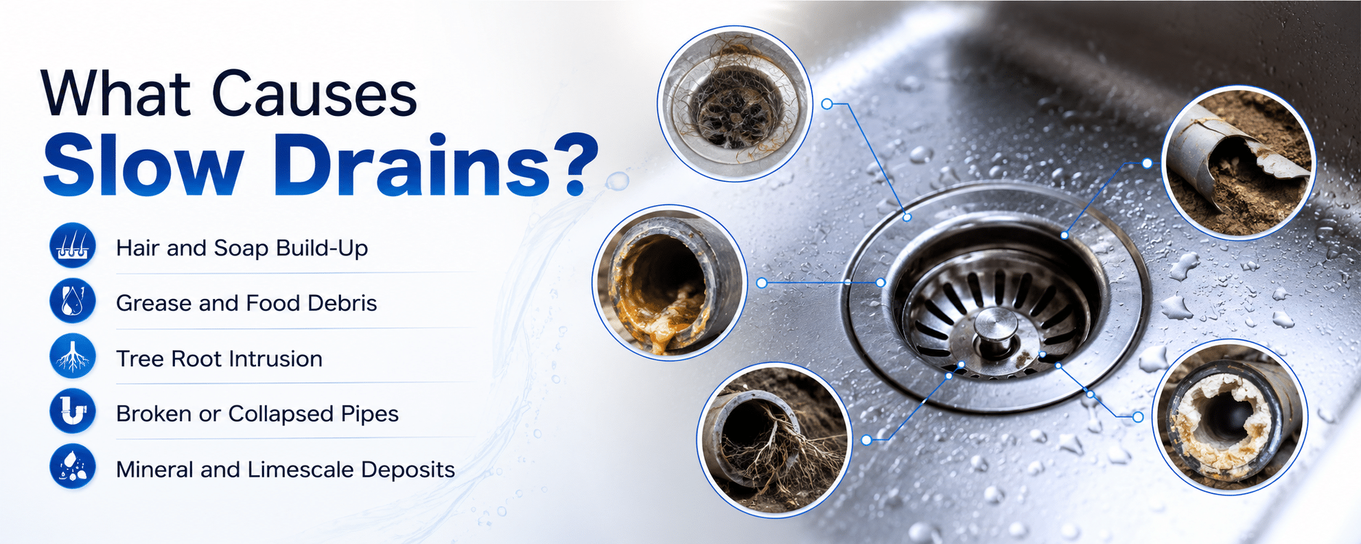 What Causes Slow Drains