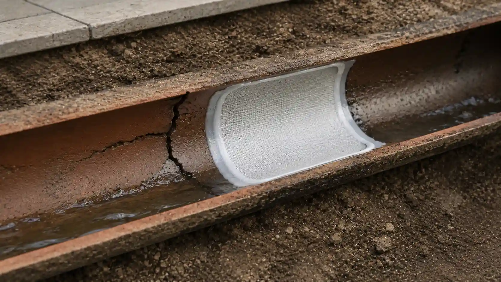 What are drain patch repairs?