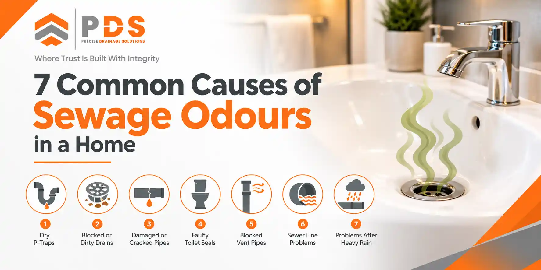 7 Common Causes of Sewage Odours in a Home