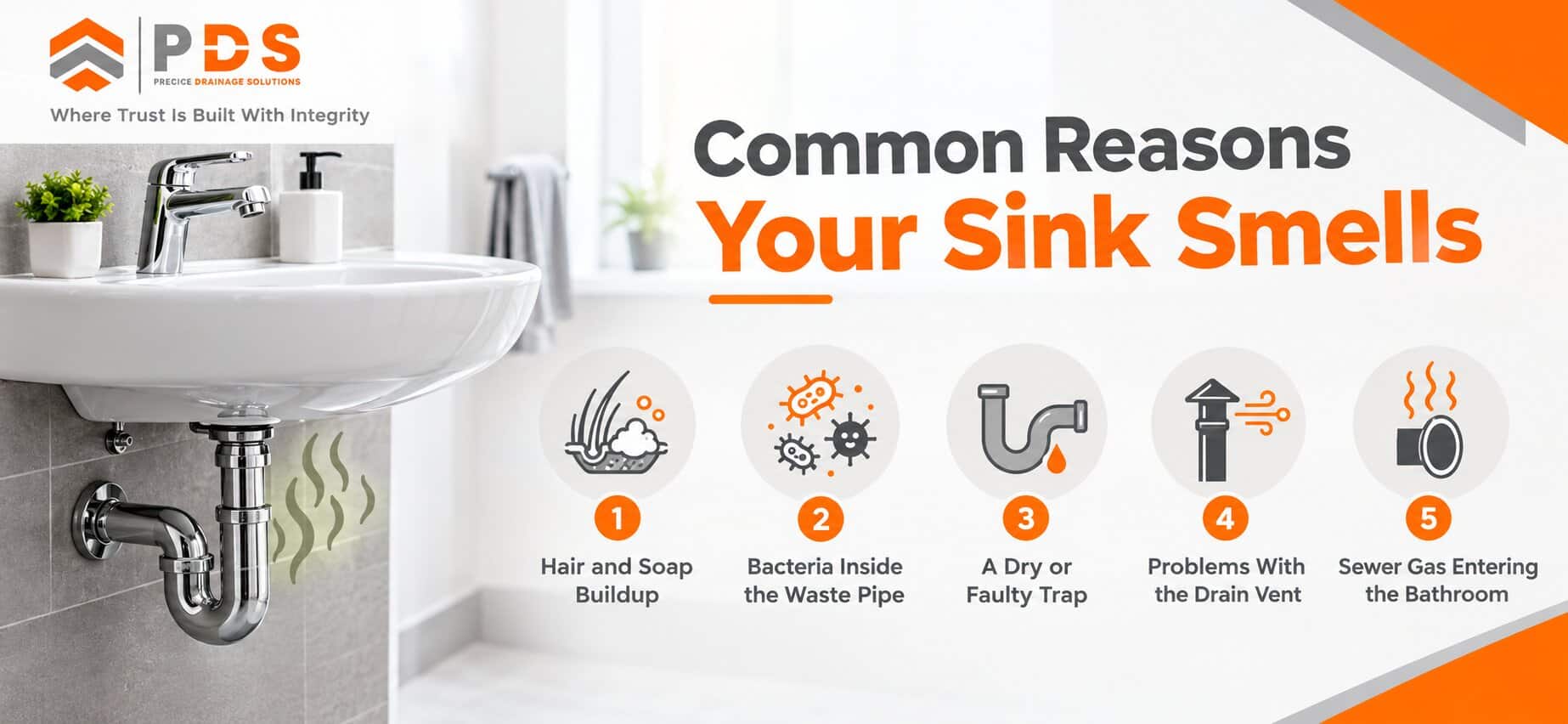 Common Reasons Your Sink Smells